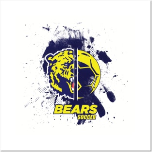 Wyandotte Bears Soccer Posters and Art